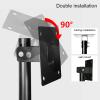 Adjustable Ceiling TV Mount Bracket - Tilt & Swivel for 32-65" LED Screens, Dual-Screen Wall Mount Stand, Ideal for Home & Office Use, Space-Saving Design view 3