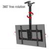 Adjustable Ceiling TV Mount - Rotatable & Tilt Bracket for 39-85" TVs Max VESA 600x400mm Supports 176 lbs - Ideal for Home Theater & Space-Saving Solutions view 4
