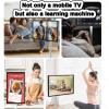 CHENWMZ Smart Touchscreen Monitor with Android OS, Portable TV Stand on Wheels for Home Entertainment view 2