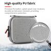 ASHATA Carrying Bag for Accessories, Hard Shell Protective Pouch with Mesh, Compact Lightweight Travel Bag Organizer for Vlogging Action Camera Accessory view 3