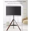 CHENWMZ Ceiling TV Mount,LCD TV Floor Frame Stand - Portable TV Tripod Mount, for 32-75 Inch Flat and Curved TV Screens, Floor TV Stand with Shelf, Adjustable Height, Up to 50kg view 3