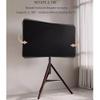 CHENWMZ Ceiling TV Mount,LCD TV Floor Frame Stand - Portable TV Tripod Mount, for 32-75 Inch Flat and Curved TV Screens, Floor TV Stand with Shelf, Adjustable Height, Up to 50kg view 4