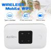UPALDHOU Portable WiFi, 4G 300Mbps High Speed Hotspot Mobile Router with SIM Card Slot Support 10 Devices for Travel Camping (White) view 2