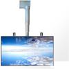 CHENWMZ Motorized Electric Ceiling TV Mount Bracket - Adjustable Height TV Lift with Remote Control for 32-70 inch TVs - Space-Saving Ceiling TV Mount (40cm) view 1