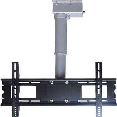 CHENWMZ Electric Ceiling Tv Mount, Motorised Tv Bracket, Adjustable Ceiling Tv Mount Bracket, with Remote Control Motorized Tv Stand,Black-30cm(Black 50cm)