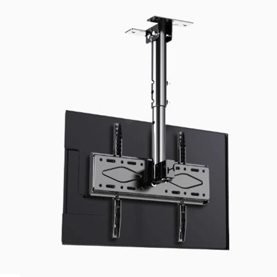 CHENWMZ Adjustable Ceiling TV Mount - 360 Rotatable Tilting Ceiling TV Mount Stand Telescopic Electric LCD TV Lift Fits 37-85 inch TVs Max VESA 600 x 400mm