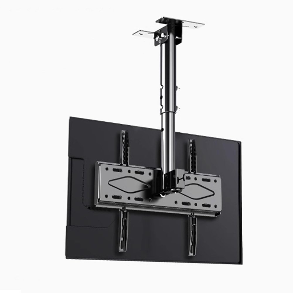 CHENWMZ Adjustable Ceiling TV Mount - 360 Rotatable Tilting Ceiling TV Mount Stand Telescopic Electric LCD TV Lift Fits 37-85 inch TVs Max VESA 600 x 400mm