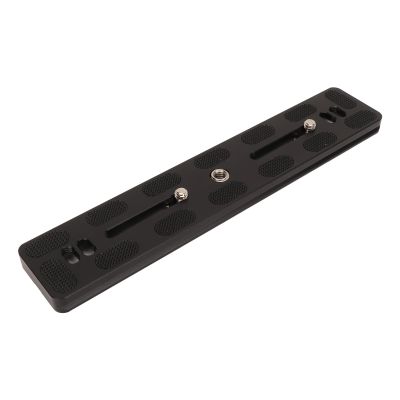 200mm Camera Extended Quick Release Plate, Arca Compatible QR Plate, Long Sliding Rail Plate with 1/4 3/8 Inch Threaded Holes, Lightweight Aluminum Alloy for Tripod Monopod Camera