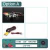 170 Degree 1920x1080P AHD Special Vehicle Rear View Camera Compatible with Skoda Octavia 2008-2013 Car(A-680x480-120deg) view 2