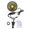 Eujgoov Car Dashboard Aromatherapy Fan USB Vent Fan for Cars & Trucks Powerful Multi Directional Electric for Rear Seats USB Seat for Infants view 3