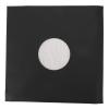 12 Inch Record Kraft Paper Jackets, Record Sleeves for, Matte Black 350gsm Thick Cardboard Record Covers with Diecut Hole, Protective Outer Sleeves for 33 RPM Records, Pack o view 3