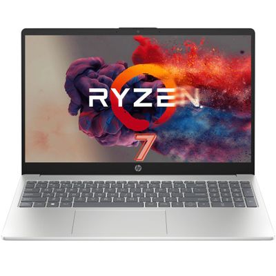 HP 15.6 FHD Touchscreen Laptop | AMD Ryzen 7 7730U, 8 Cores, Upto 4.5GHz (Beats Intel i7-1355U) | 16GB RAM, 1TB Space(512GB SSD+512GB External) | Windows 11 no Mouse | Office 365 for The Web