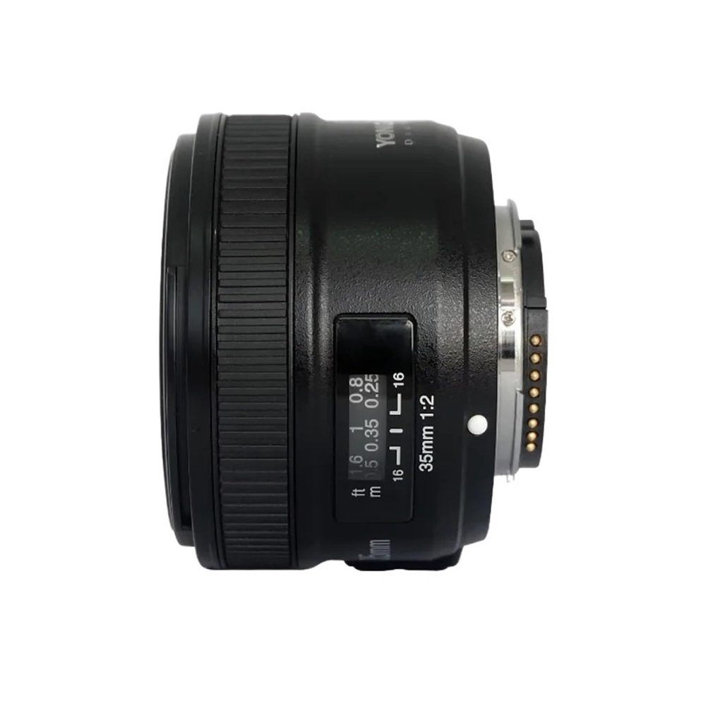 Compatible for Nikon F D7100 D3200 D3300 D3100 D5100 D90 35mm F2.0 & 50mm F1.8 DSLR Lens Set(35mm F2.0 F)