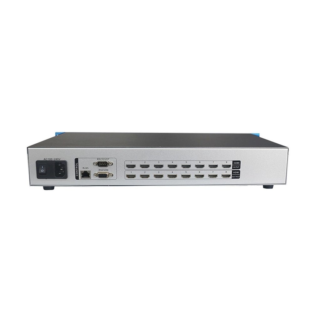 4K30Hz HDMI Matrix Switcher Parts 8X8 Professional Rack For HDMI Matrix Switch Splitter Splitter Support APP Control(No network control)