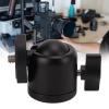 Ball Head Mount Geared Tripod Adapter 1 / 4in Screw Aluminum Alloy  360 Swivel Adjustment, Durable Lightweight Camera Head for SLR & Mirrorless Photography view 2