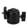 Ball Head Mount Geared Tripod Adapter 1 / 4in Screw Aluminum Alloy  360 Swivel Adjustment, Durable Lightweight Camera Head for SLR & Mirrorless Photography view 4