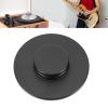 Fabater Record Weight Stabilizer, Turntable Weight Clamp Disc for LP Records Player, Aluminum Alloy Vibration Damper Pad, Black view 2
