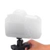 Ball Head Mount Geared Tripod, Mini Aluminum Alloy Ball Head with 1/4 Inch Screw and Hot Shoe Mount Adapter - Adjustable Angle, Durable Lightweight Camera Accessory for (Black Ball) view 3