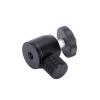 Ball Head Mount Geared Tripod, Mini Aluminum Alloy Ball Head with 1/4 Inch Screw and Hot Shoe Mount Adapter - Adjustable Angle, Durable Lightweight Camera Accessory for (Silver Ball) view 3
