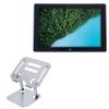 BoxWave Stand and Mount Compatible with Fusion5 FWIN232 PRO N5 - Executive VersaView Stand, Ergonomic Adjustable Viewing Angle Metallic Riser - Metallic Silver view 1
