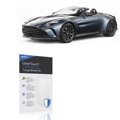 BoxWave Screen Protector Compatible With Aston Martin 2026 Vanquish Display (10.25 in) - ClearTouch Crystal ToughShield 9H (2-Pack), Clear 9H Tough Flexible Film Screen Protector