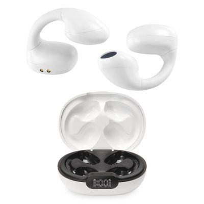 iLive Electronics Clear Truly Wireless Open Ear Clip Earbuds, IAEBTO25W