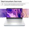 HP 14 Thin & Light Laptop, Intel 4-Core Processor, 8GB RAM, 128GB SSD + 1TB OneDrive (1.1TB), Microsoft 365 Included, Windows 11, w/o Earphone, Student & Home Office view 3