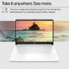HP 14 Thin & Light Laptop, Intel 4-Core Processor, 16GB RAM, 128GB SSD + 1TB OneDrive (1.1TB), Microsoft 365 Included, Windows 11, w/o Earphone, Student & Home Office view 3
