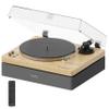 AudioSource Vinyl Record Player, All-in-one Turntable with 2.1 Channel Built-in Speaker, Bluetooth 5.4, 120W, Built-in Subwoofer, High Fidelity 2-Speed Belt Drive, Patented Isolation System, AT33 view 1
