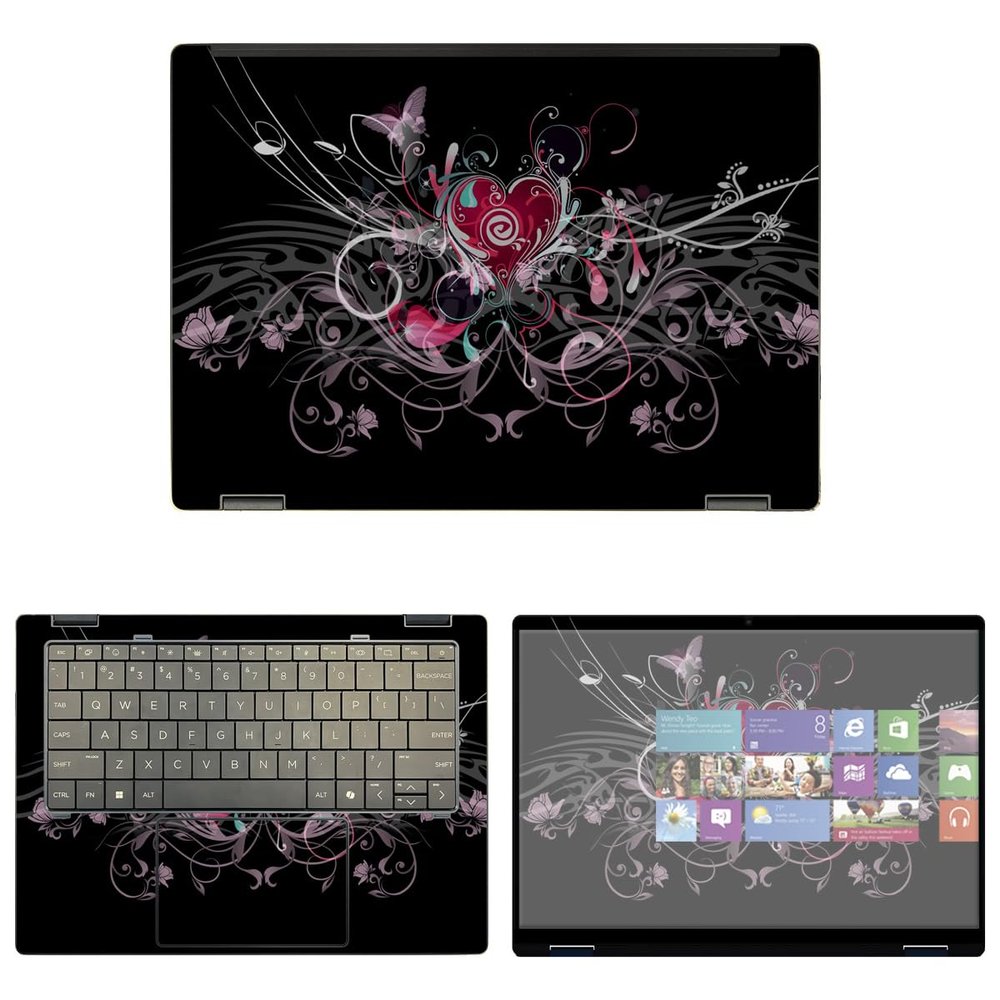 Decalrus - Protective Decal Sticker for The HP OmniBook X Flip 2-in-1 14-FM0013DX (14" Screen) case Cover wrap HPomnibkXflip14_fm0013dx-69