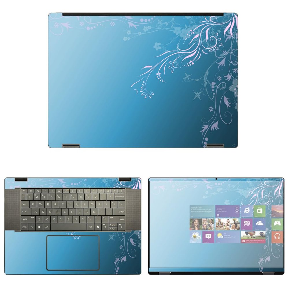 Decalrus - Protective Decal Sticker for The HP OmniBook X Flip 16 2-in-1 (16" Screen) case Cover wrap HPomnibkXflip16_2in1-25