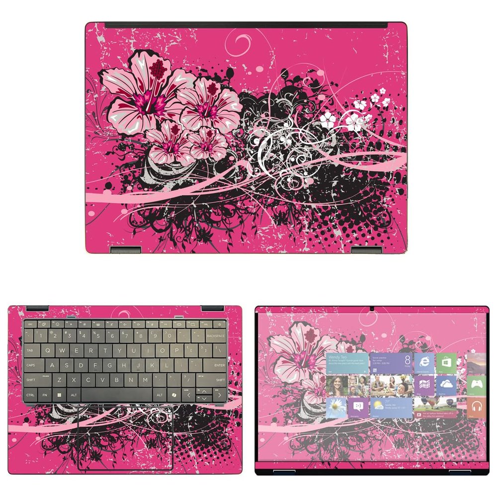 Decalrus - Protective Decal Sticker for The HP OmniBook X Flip 2-in-1 14-FM0013DX (14" Screen) case Cover wrap HPomnibkXflip14_fm0013dx-22