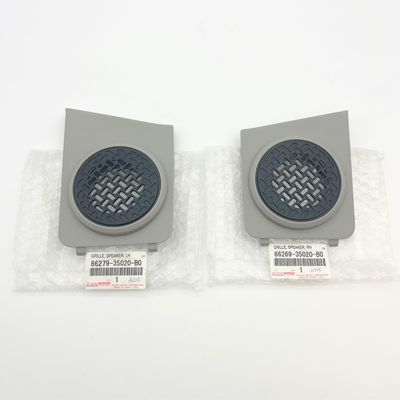 KINDZA Genuine 86269-35020-B0 86279-35020-B0 RH & LH D-Pillar Rear Speaker Grille Covers for Toyota 07-14 FJ Cruiser