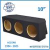 Accord 10" Triple Sealed Sub Box Subwoofer Enclosure Speaker Box Sub Box Ground-Shaker Ground Shaker Car Audio view 2