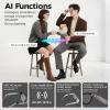 WERZONGTONG AI Smart Glasses with Camera, 800W HD Bluetooth Camera Glasses, 1080P Video Recording Sunglasses, Real Time Translation, Voice Assistant, Open-Ear Audio for Travel, Meetings & Vlogging  view 3