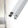 12 24 36 48 60 72 79 in Long Wire Guard Raceway Cord Cover, Paintable Stainless Steel Cable Concealer, Wire Lid Cable Raceway for Home/School/Office(A-2 pcs,L Outer Width 12in x 3/2in) view 1