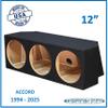 Accord 12" Triple Sealed Sub Box Subwoofer Enclosure Speaker Box Ground Shaker Ground-Shaker Car Audio Speaker Box view 2