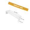 BESPORTBLE Wooden Monitor Riser Stand for Dorm Essentials Height Computer Display Shelf for Home Office Compact Desktop Organizer with Under-storage Space Ergonomic Screen Holder for Improved view 2