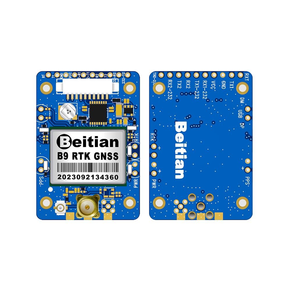 Beitian Built-in ZED-F9P Navigation Surveying Positioning Precision Agriculture Centimeter-Level RTK GNSS Module BT-F9P Series (BT-F9PK7)