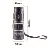 Binoculars for Adults, 16X Outdoor Hiking Concert Optical Monocular Telescope Zoom Lens Arm Phone Camera Photo Lens Binoculars view 2
