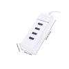 BESPORTBLE Port USB Hub Adapter High-Speed USB Compatible with Overload Protection for Laptop Desktop Keyboard Mouse Flash Drive Expansion view 2