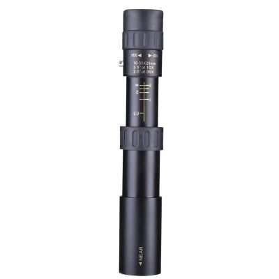 Binoculars for Adults, Handheld Zoom Optics Monocular Telescope Scope Outdoor Travel Bird Watching Camping Goggles 10-30X25 Binoculars