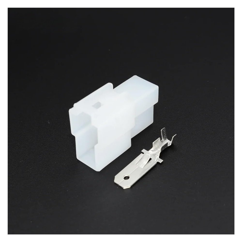 10pcs 2-pin DJ7021-6.3-11/21 Flame Retardant Automotive Connectors Electric Vehicle Male and Female Mating Plugs(DJ7021-6.3-11)