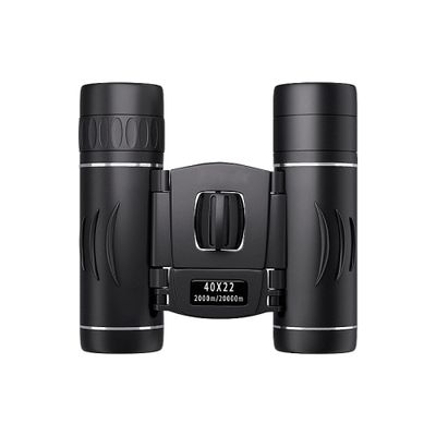 40X22Hd Binoculars 2000M Long Range Folding Mini Telescope Optics Telescope for Hunting Sports Outdoor Camping Travel a
