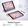 AdorableWhimsy Vintage Collage Case for iPad Pro 6th/5th/4th/3rd Gen(2022/2021/2020/2018) 12.9 Inch Cute Aesthetic Design Leather Protective Case Foldable Soft Back Cover with Pencil Holder view 4
