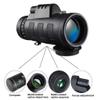 Binoculars for Adults, 60x80 High Definition Monocular Telescope 22MM Eyepiece Waterproof Monocular for Bird Watching Camping Hiking for Adult Bird Watching Outdoor Travel Sightseeing Binoculars view 4