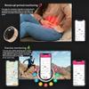 GINIXPIONE Smart Ring for Women Men, Fitness & Health Tracker with Vital Signs Monitoring, Sleep Tracker, Temperature Monitor, Remote Photography, No Subscription(Gold,8#) view 4