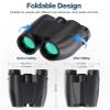 Binoculars for Adults and Kids, 20x25 Compact High Power Binoculars with Low Light Vision for Bird Watching, Large Eyepiece Waterproof Outdoor Hunting, Travel, Sightseeing view 4