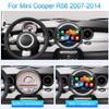 9 inch Touchscreen Car Stereo for BMW Mini Cooper R56 2007-2014, Android 15 Double Din Car Radio with Carplay & Android Auto in-Dash Navigation BT Mirror Link WiFi Backup Camera 4+64G view 2