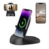 Alkaenum Hidden Camera Spy Camera WiFi Wireless Phone Charger, Nanny Spy Cam Motion Activated,HD1080P(Rotate Lens) with 250Viewing Angle, camaras espias ocultas for Home Office Security(2.4/5G) view 1